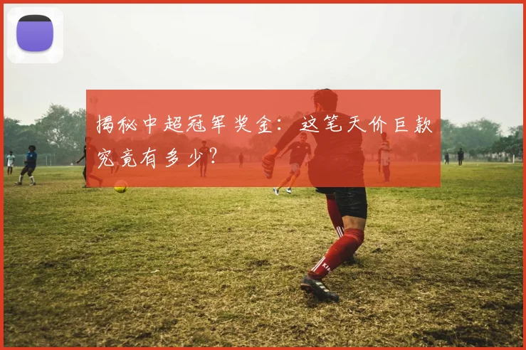 揭秘中超冠军奖金:这笔天价巨款究竟有多少?